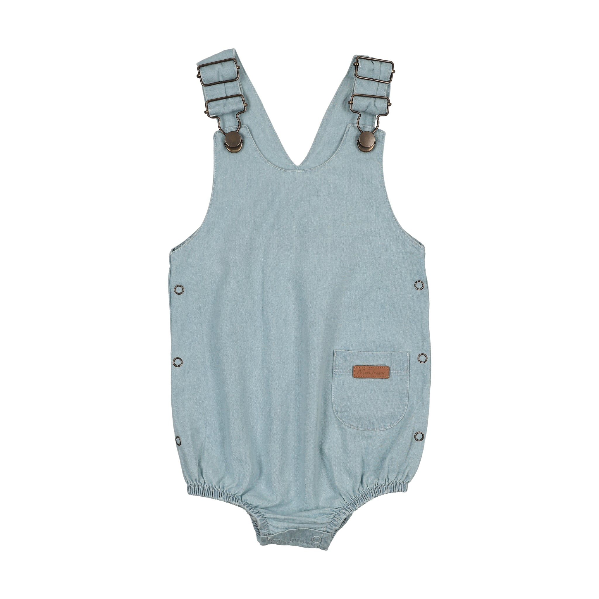Denim Charm Romper – Mon Trésor Bebe