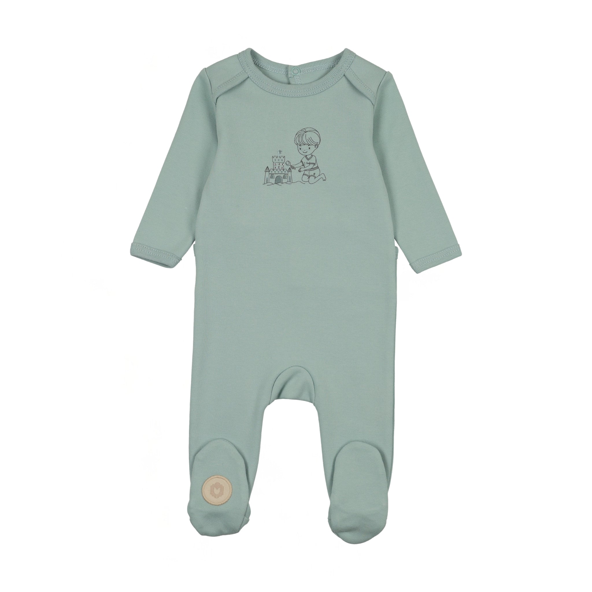 Castle Cutie Boys Footie – Mon Trésor Bebe